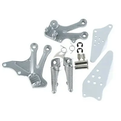 Мотоцикл передняя подножка подножки Кронштейн Набор для KAWASAKI ZX10R 2004-2005