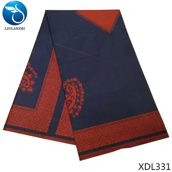 

LIULANZHI wax fabrics new arrival real wax fabirc african wax print fabrics for men or women dress XDL331-XDL336