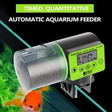 Adjustable Smart Automatic Aquarium Timer Auto Fish Tank Pond Food Feeder Feeding with LCD Aquarium Tank Automatic Fish Feeder