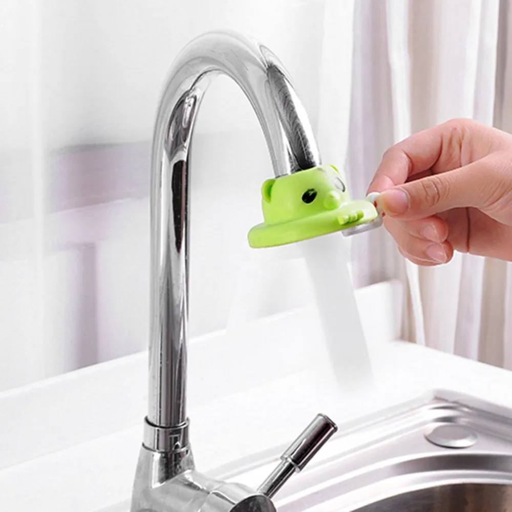 

Cute Cartoon Shower Head Splash Nozzle Faucet Kitchen Water-saving Splash Shower Bathroom Faucets Tool Filter Water Valve