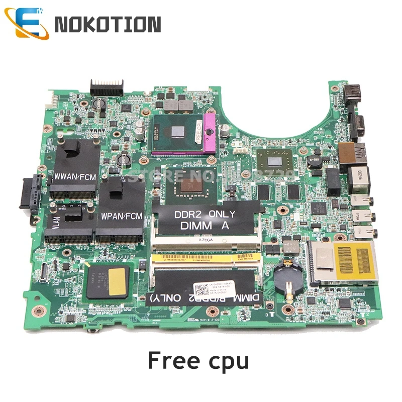 NOKOTION 0H281K CN-0H281K материнская плата для Dell Studio 1535 1537 Материнская плата ноутбука 965PM DDR2 HD3470 Графический Бесплатный процессор