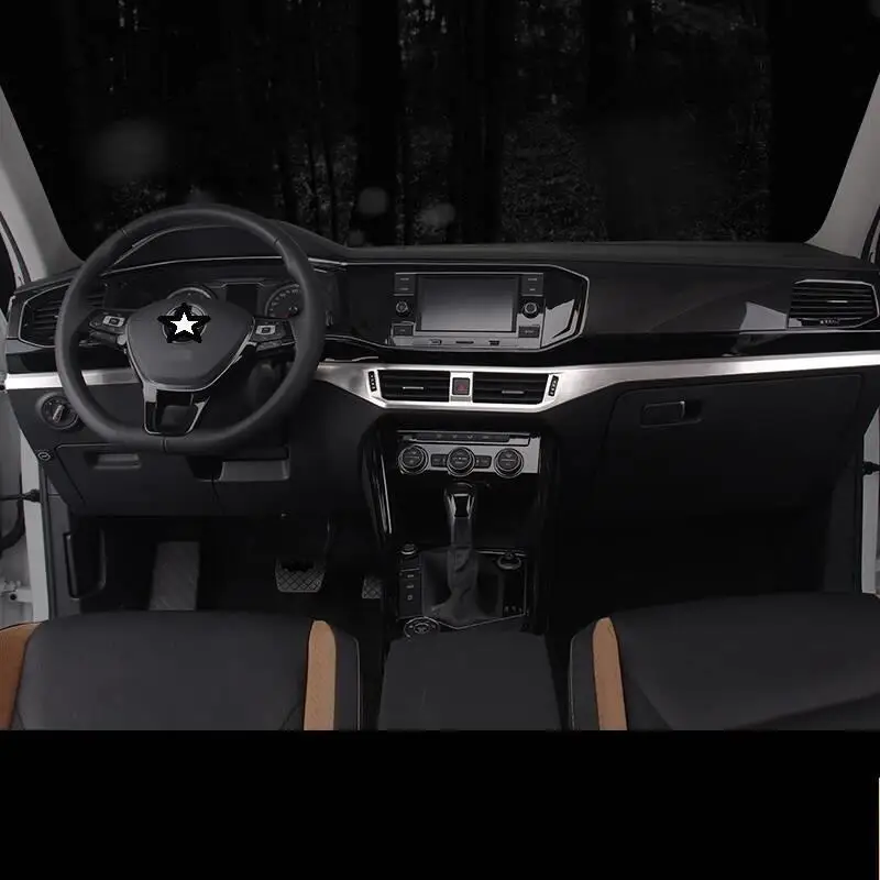 Car Cup Window Door Interior Promote Automobile Chromium Modified Decoration Covers Parts Mouldings 18 19 FOR Volkswagen Tayron
