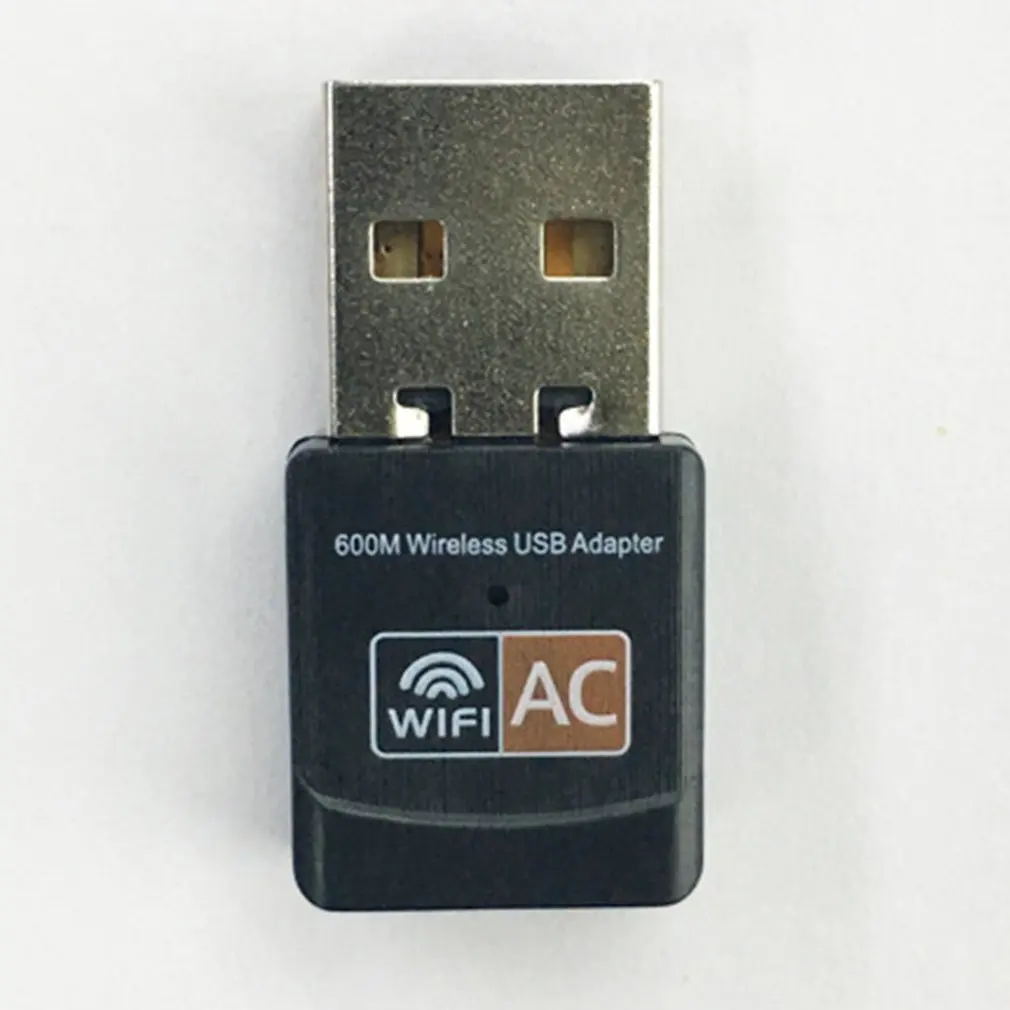 Ac600M Двухдиапазонная беспроводная сетевая карта 5G мини Usb компьютер Wifi приемник сигнала передатчик
