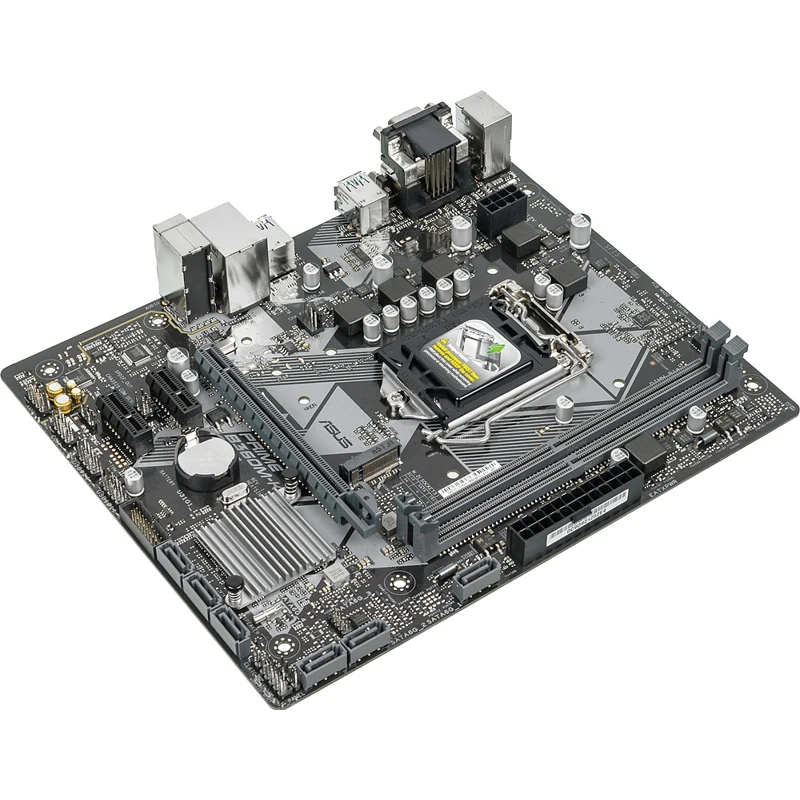 Материнская плата Asus PRIME B360M-K Soc-1151v2 Intel B360 2xDDR4 mATX AC`97 8ch(7.1) GbLAN+VGA+DVI