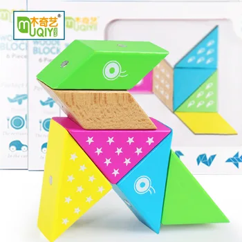 

Factory Wholesale Amazing Assembling Magnetic Blocks 6 PCs Magnetic Wooden Blocks Boys Returned Results Are Assembled Toy