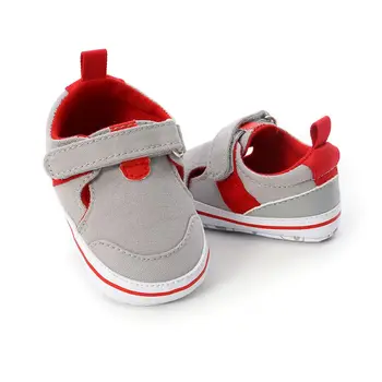 

Newborn Baby Cute Boys Girls Canvas Letter First Walkers Soft Sole Shoes 2019 New toddler baby shoes girls