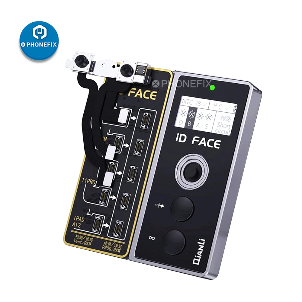 Qianli ID Face Dot Matrix Projector Lattice Detection Tester Programmer for IPhone X-11 A12 Flex Cable Chips Read Write | Инструменты