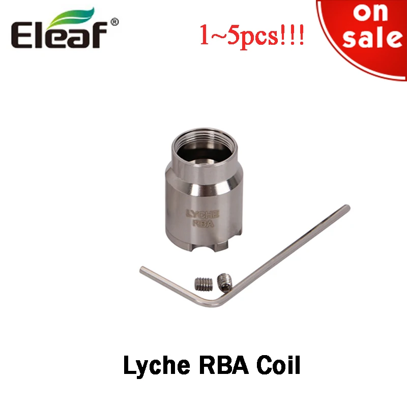 1 ~ 10 шт./лот оригинальная электронная сигарета Eleaf Lyche RBA с катушкой