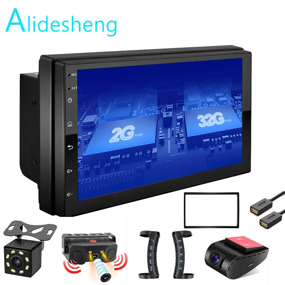 Android GO 2 Din 2G+ROM32G Car radio Multimedia Video Player Universal auto Stereo GPS MAP For Nissan Hyundai Kia toyota rav4|Car Multimedia Player| - AliExpress