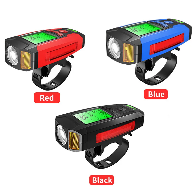 3 in 1 USB rechargeable cycling flashlight with multiple functions10
