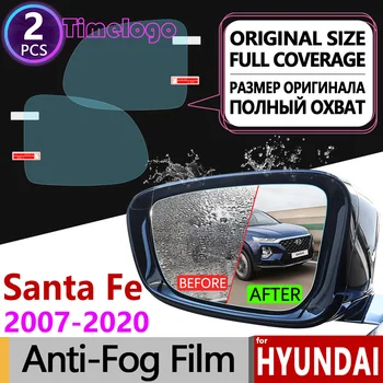 

Full Cover waterproof Film Rearview Mirror Accessories SantaFe 2010 2015 2017 2018 for Hyundai Santa Fe 2007~2019 CM DM TM ix45