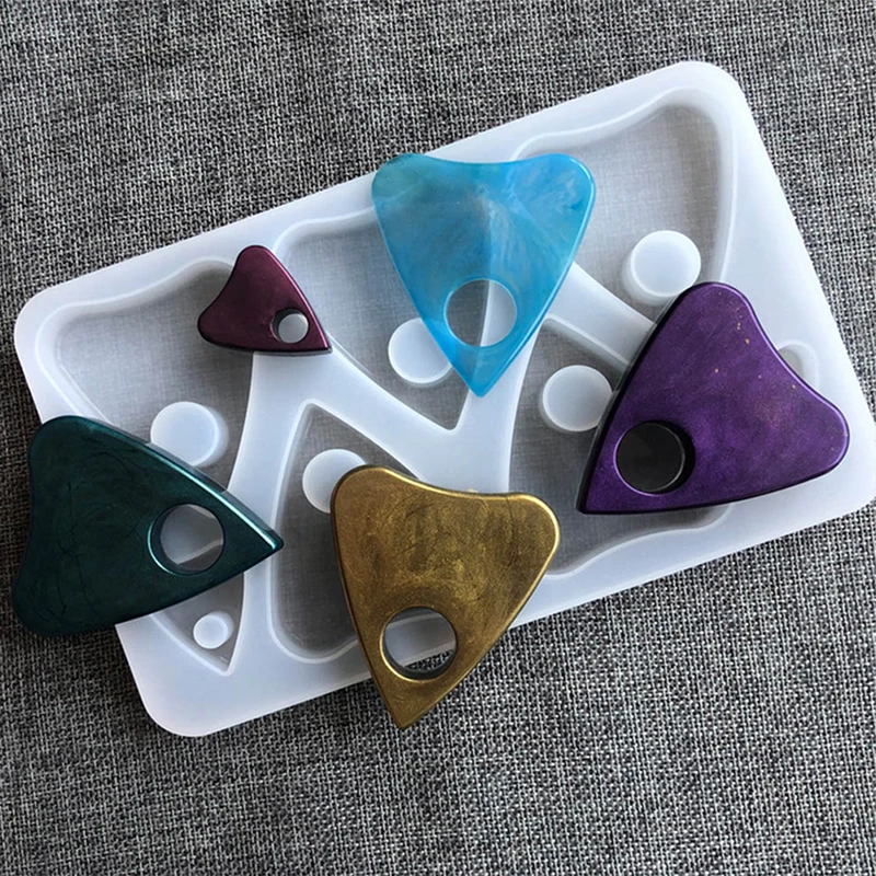 Love Heart Silicone Mold Resin Jewelry Making Mould Epoxy Pendant Casting Beads Crystal DIY Jewelry Making Tool Hand Craft