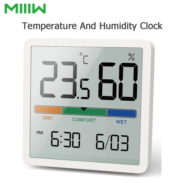 Digital Temperature Clock Baby  Baby Room Temperature Monitor - Temperature  Humidity - Aliexpress