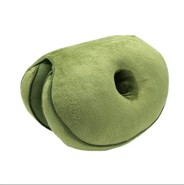 Светло-зеленый Seat Chair Cushion For Sofa Bed Office Solid Folding Throw Soft Cushion Memory Foam Cushion Multi-functional Plush Beautify Hip - Цвет: Светло-зеленый