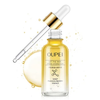 

Sheep Placenta Protein Essence Mild Moisturizing Hydrating Firming Rejuvenating Facial Care Liquid