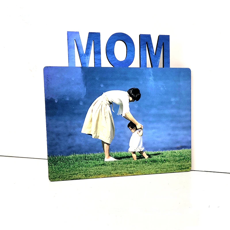 4pcs/lot Free shipping  Sublimation Blanks MDF Photo Plate Tag  Printing Sublimation Ink Transfer Print  Mother‘s Day DIY Gift 4pcs lot free shipping sublimation blanks mdf photo plate 150 200 9mm tag diy gift printing sublimation ink transfer print 8inch