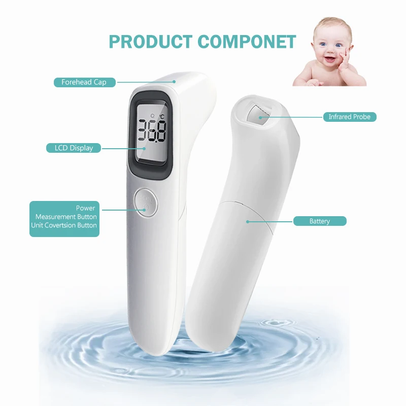 AVICHE lcd цифровой Бесконтактный ИК инфракрасный термометр лоб измеритель температуры тела для ребенка и взрослого