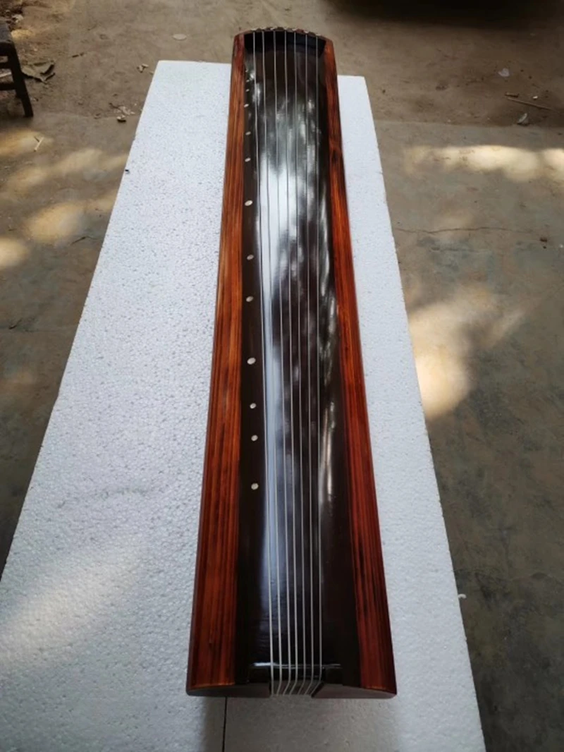 Chinese Guqin KuMu LongYin Old fir Wood Handmade Professional High Level Guqin 7 strings Zither