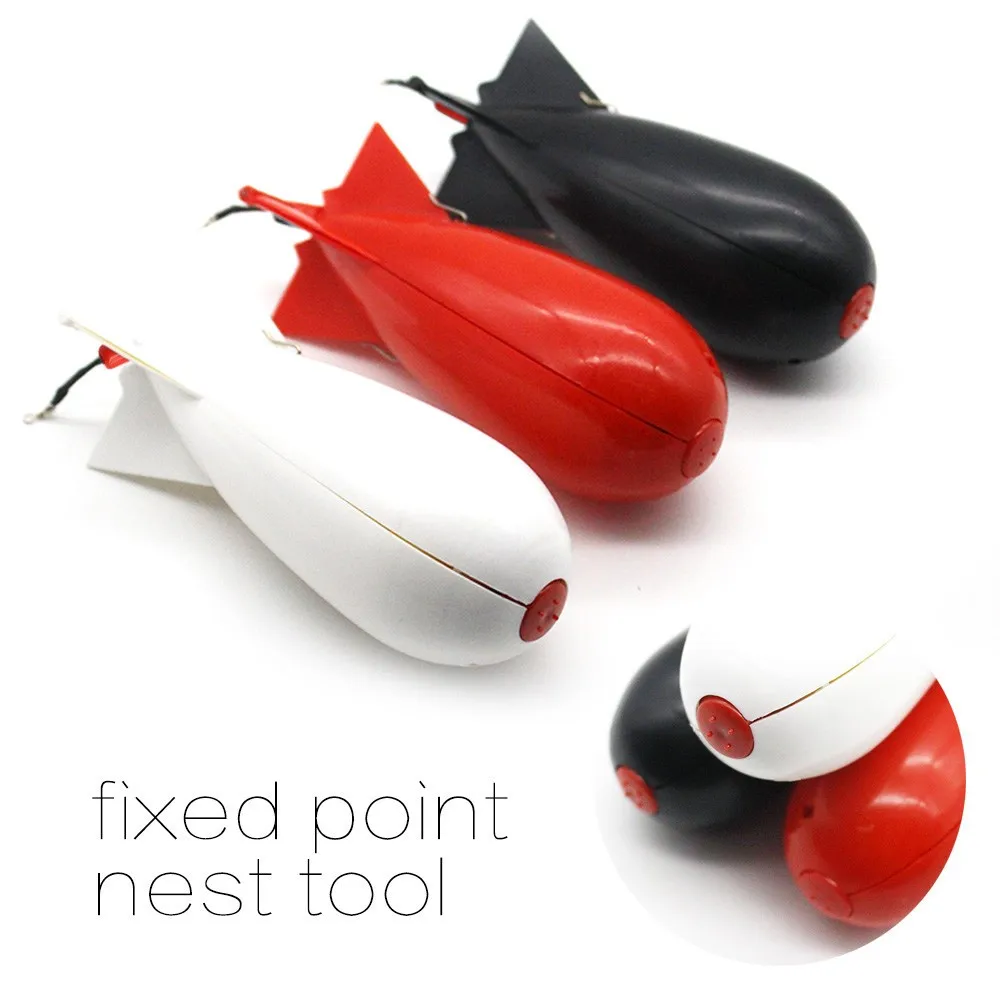 

New Fishing Spomb Rockets Spod Bomb Fishing Tackle Feeders Pellet Rocket Feeder Float Bait Holder Maker Tackle Tool Accessories