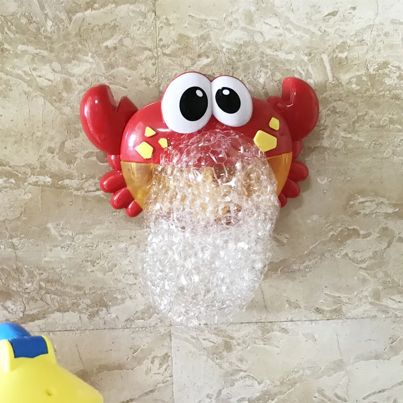 

Douyin Bath Ritual Spit Bubble Foaming Crab Bath Bubble Machine Educational Early Childhood Bath Play with Water Tool