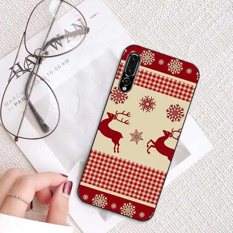 A4 Babaite год Рождество олень Санта чехол для телефона huawei P20 P30 P20Pro P20Lite P30Lite P Smart P10Lite - Цвет: A4