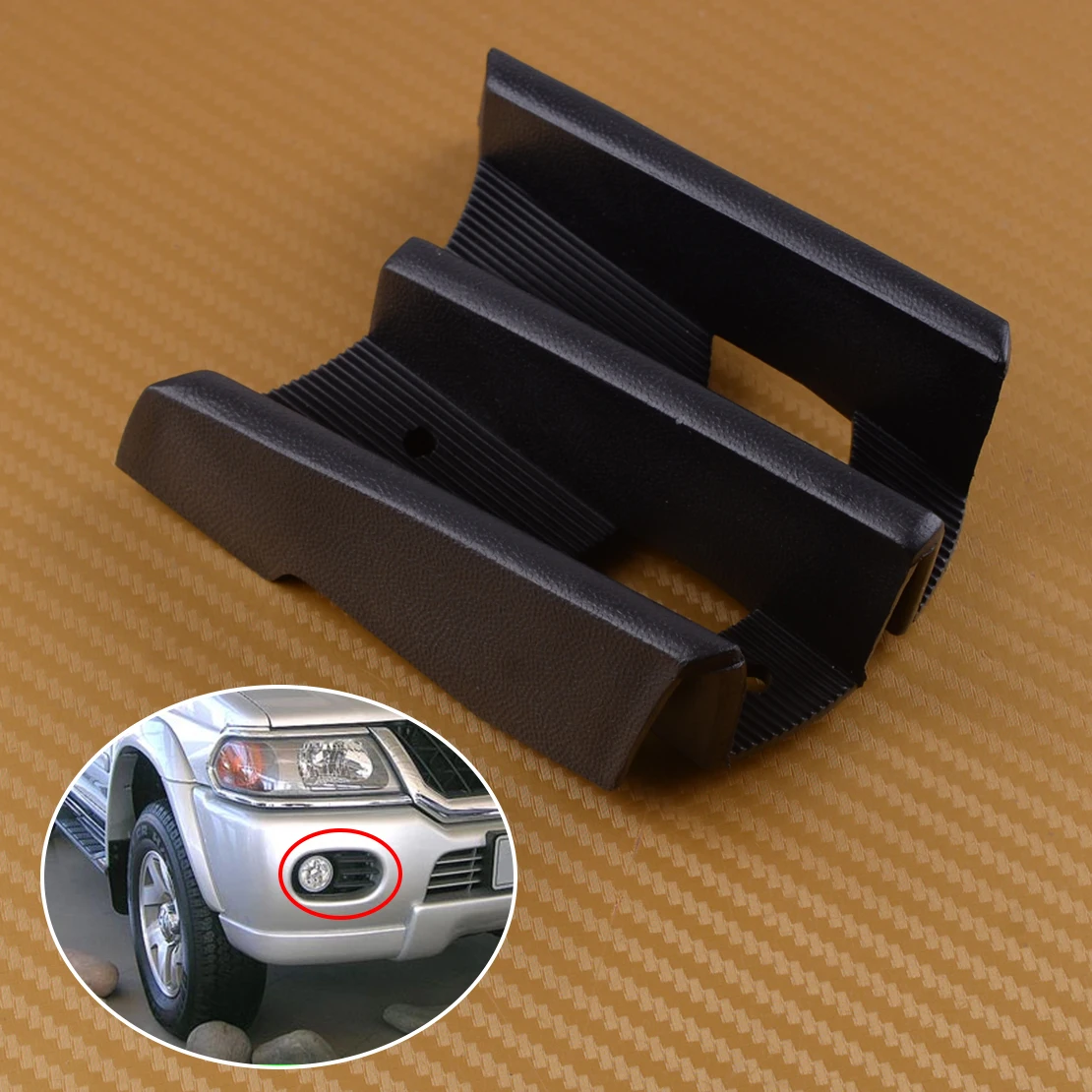 Автомобильный передний правый противотуманный светильник решетка лампы