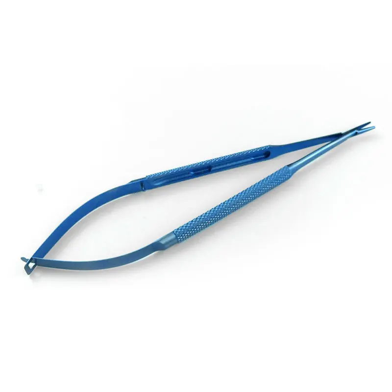 

Titanium Straight Needle Holder Ophthalmic Veterinary Surgical Instruments