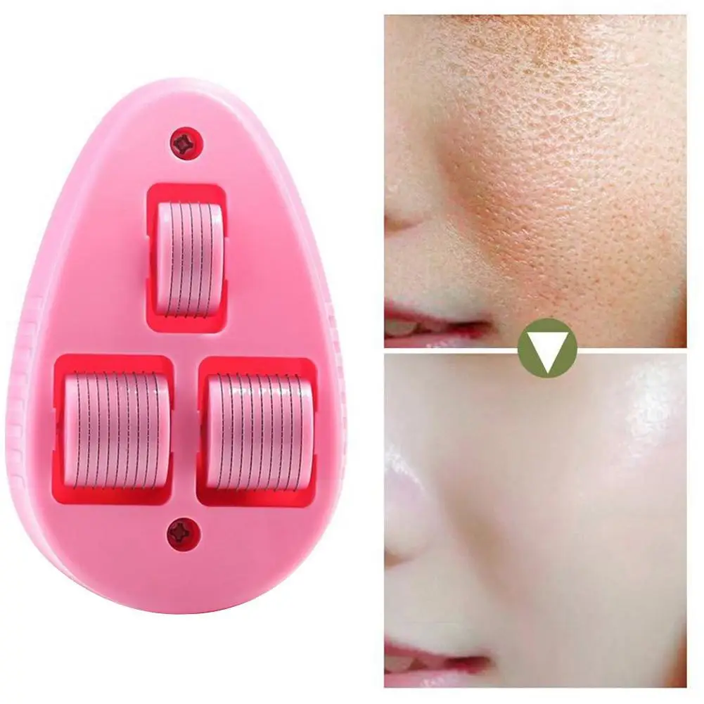 

newest micro needles derma roller beauty mouse titanium mezoroller microneedle machine for body treatment facial skin care tool