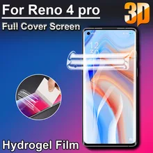 Protecteur d'écran LCD 3D Ultra clair et souple, couverture complète, Film Hydrogel, pas du verre, pour OPPO Reno Z 2Z 2 3 4 pro Reno 10X Zoom=