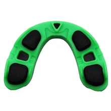 Универсальная защита рта для взрослых, тренировочная безопасность, двойной цвет, без запаха, баскетбол, спортивные зубы, защита, Эва, бокс, мягкая