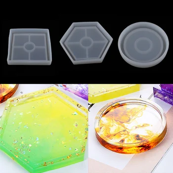 

Silicone Coaster Mold Resin Casting Mould for DIY Jewelry Making