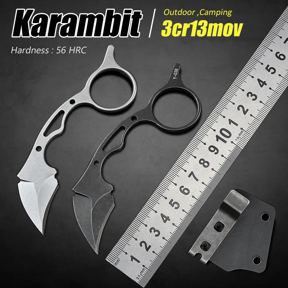 Self Defense For Women EDC Tool Outdoor Utility Fixed Blade Box Cutter