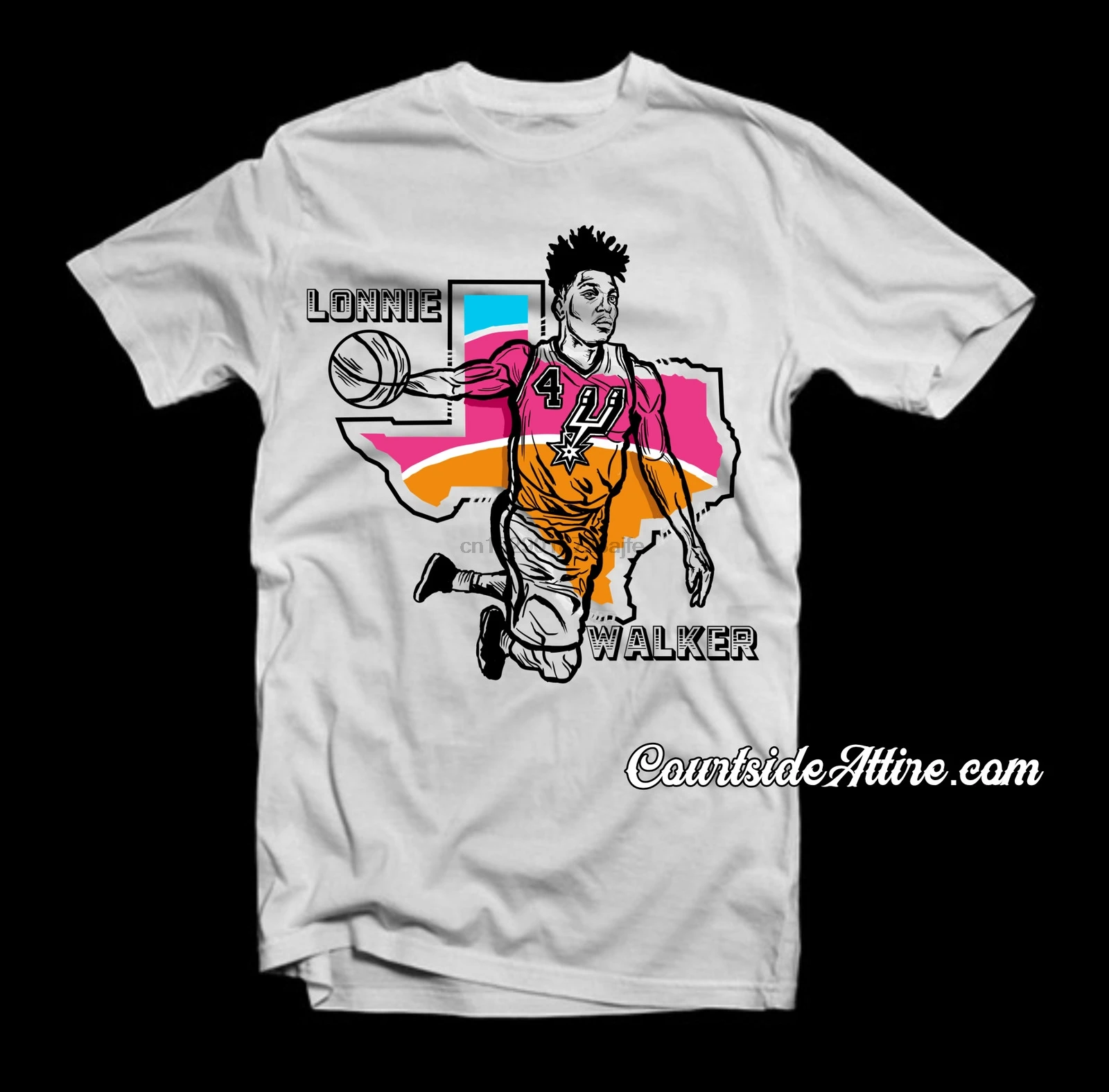 

Lonnie Walker San Antonio Shirt Mens Adult Jersey