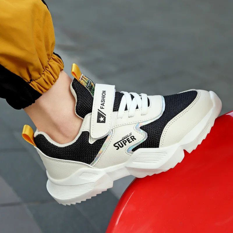 

BOY'S Athletic Shoes 2019 Autumn Hot Selling CHILDREN'S Shoes Big Boy Students Boy Casual Mesh Running Shoes Online Celebrity