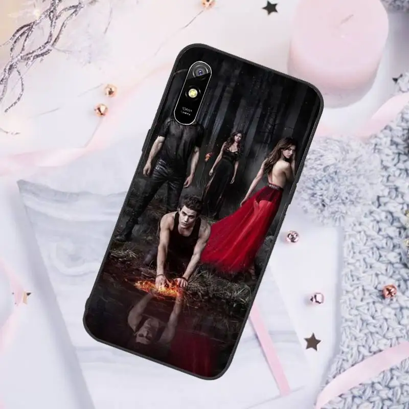 xiaomi leather case card The Vampire Diaries Phone Case For Xiaomi Redmi note 8 9 pro 7 8T 9A 9S K20 xiaomi leather case hard Cases For Xiaomi