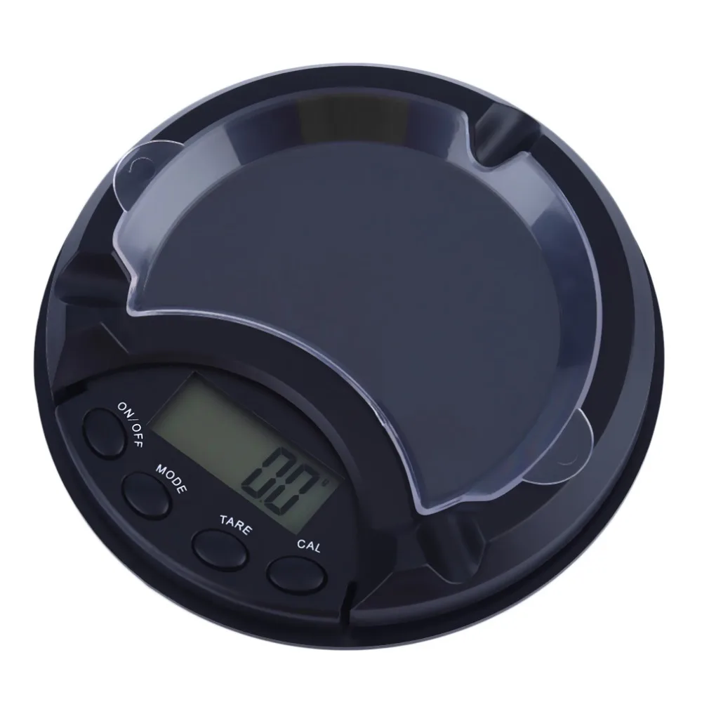 

2016 Brand new 200g/0.01g Digital Precision Pocket Scale Ash Tray Style Weighing Scales metals gems LCD display Digital Scale