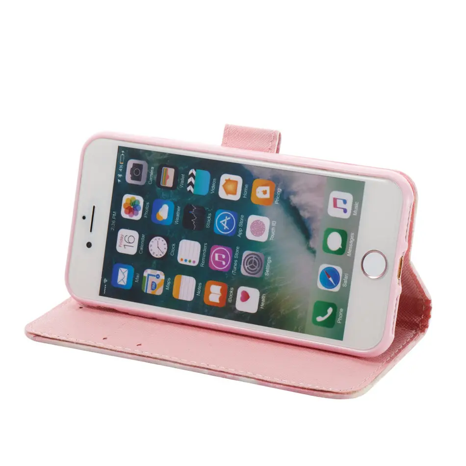 Повседневный чехол для Apple iphone SE 2020 XS X MAX XR 5 5s 6 6S 7 Plus 8 книжка из искусственной кожи