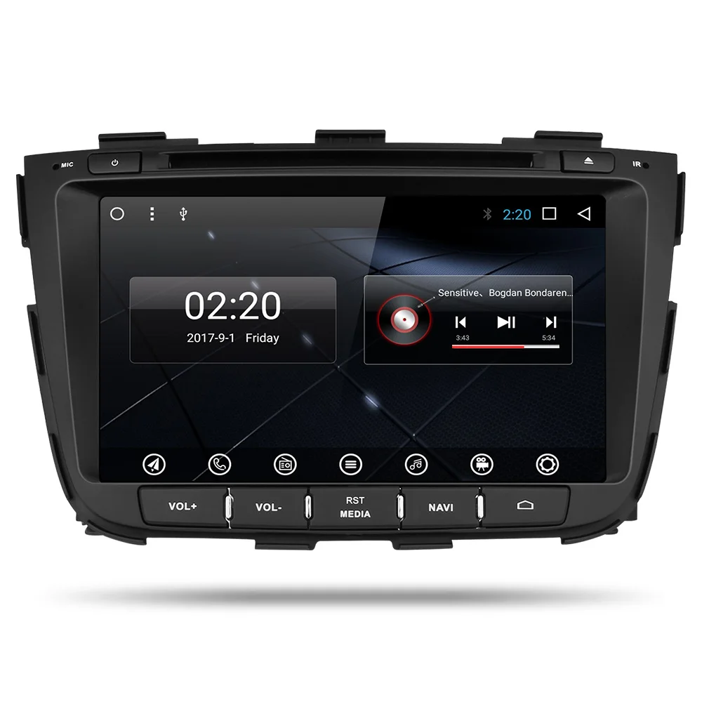 Asottu Z13SLT8060 Android 9 0 Автомобильный gps для kia Sorento 2013 2014 dvd плеер 2 din автомобильный
