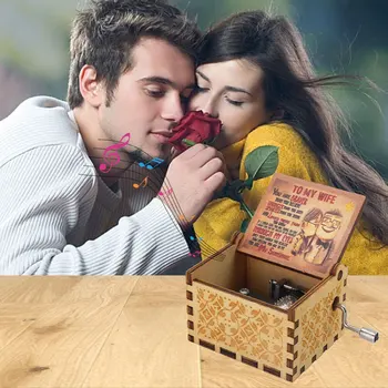 

New Sailor Moon Queen Bohemian Rhapsody Music Box Hand Cranked Wood You Are My Sun Music Box Christmas Gift