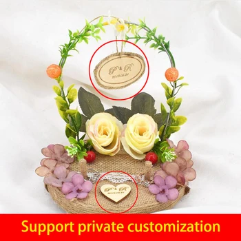 

Personalized Ring Box Rustic Wedding Ring Bearer Box Wooden Ring Bearer Box Flower drag Wedding Customized Jewelry Storage Box