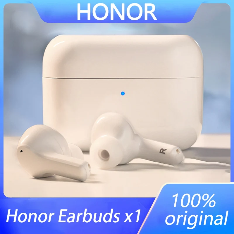 

Originele Honor Keuze True Draadloze Oordopjes Oortelefoon Stereo Honor X1 Bluetooth 5.0 Waterdichte Dual-Mic Ruisonderdrukking