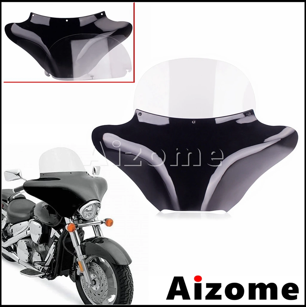 Фара для мотоцикла лобовое стекло обтекатель Harley Touring Cruisers Honda VTX Shadow Kawasaki Vulcan Suzuki 8