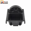 Double Hole Car Vehicle Front Center Console Storage Box Coin + Cup Holder for BMW E46 3SERIES 1999-2006 51168217957 ► Photo 2/6