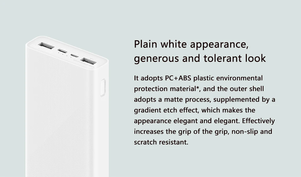 Xiaomi power Bank 3, 20000 mAh type-C двухсторонняя Быстрая зарядка Dual USB 20000 mAh power bank для ноутбука BT наушники умный Браслет