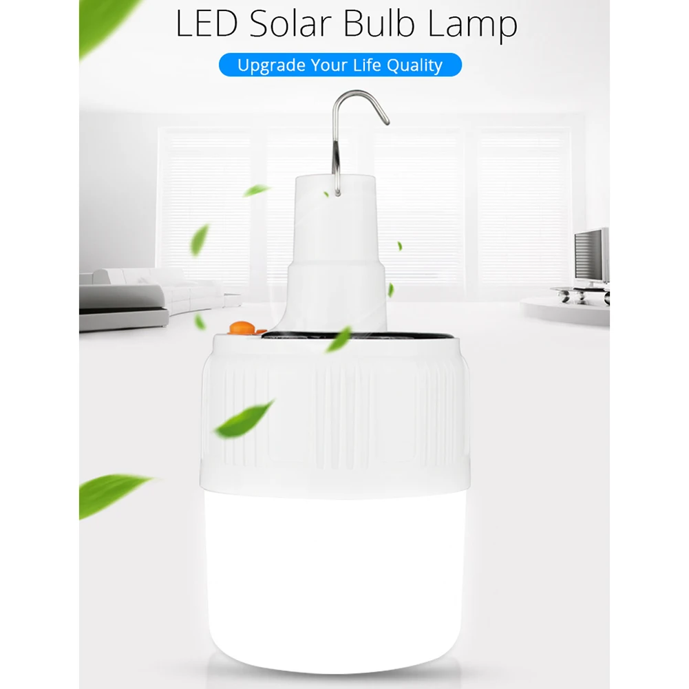 

50/100W Solar Power LED Light Lamp with Remote Control for Outdoor Courtyard Emergency Safe Light