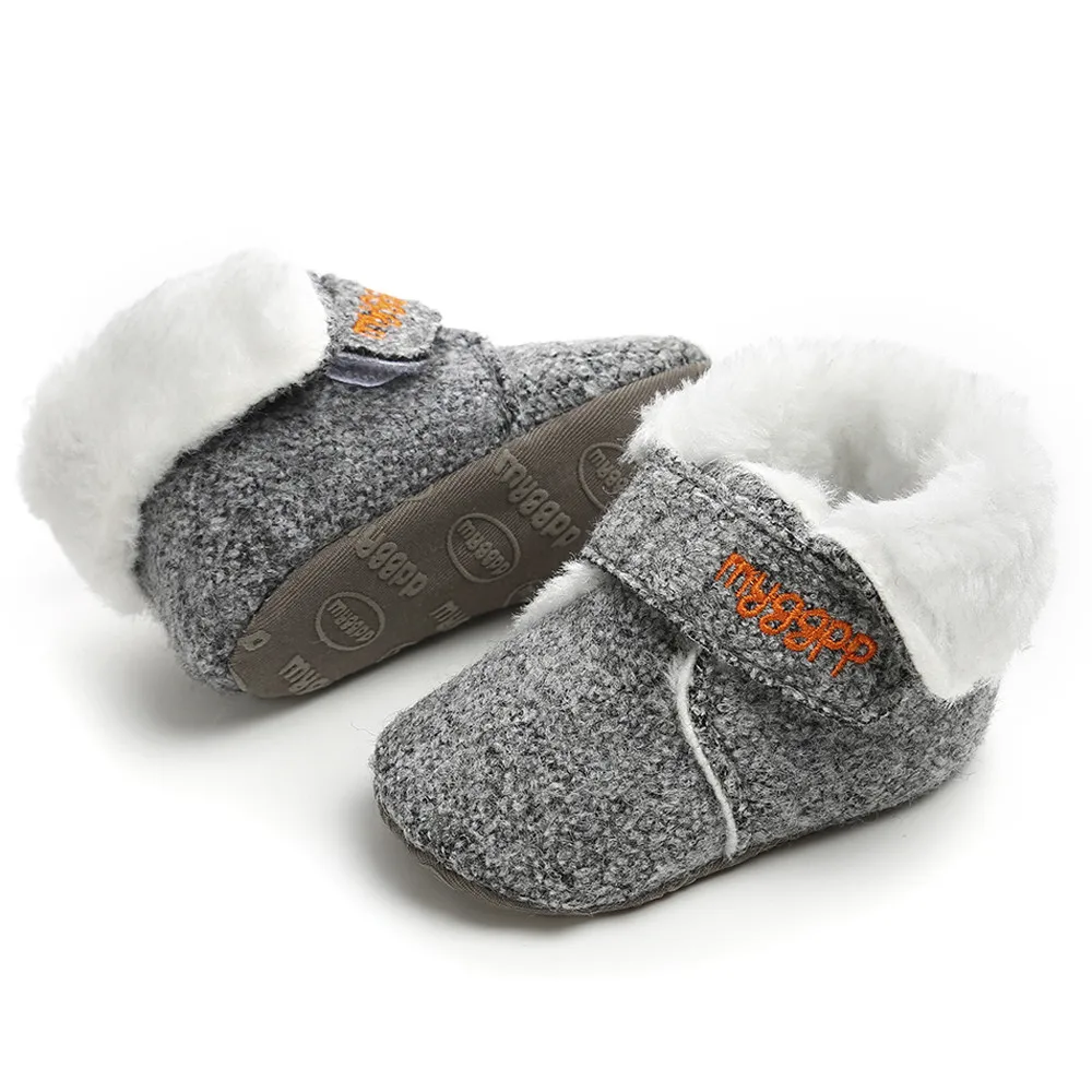 Newborn Baby Girl Boys Cute Cotton Shoes Fashion Toddler First Walkers Kid Shoes Hook& Loop Baby Shoes Newborn Hot Sale
