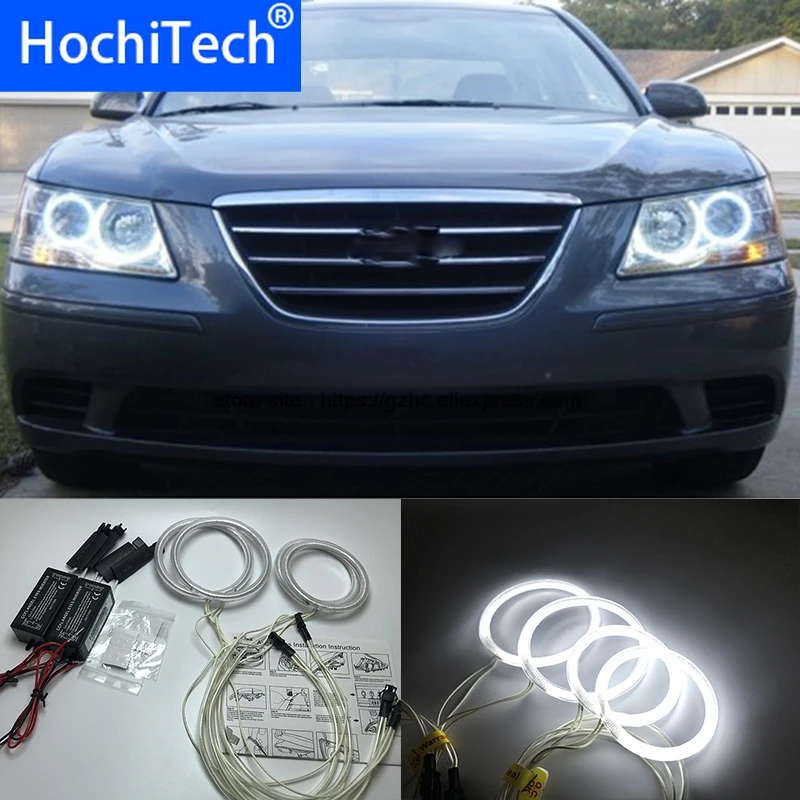 HochiTech для Hyundai Sonata NF Transform 2008-10 ультра яркий дневной светильник DRL CCFL ангельские
