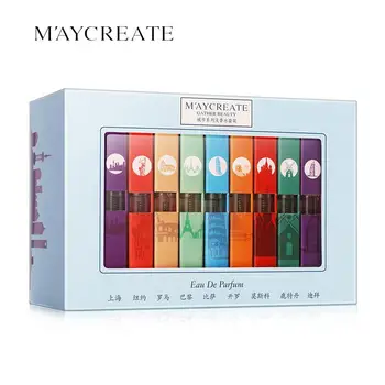 

9Pcs/1Set Women's Different Fragrance Perfume Aromatic Water for Birthday/Festival Gift Kit