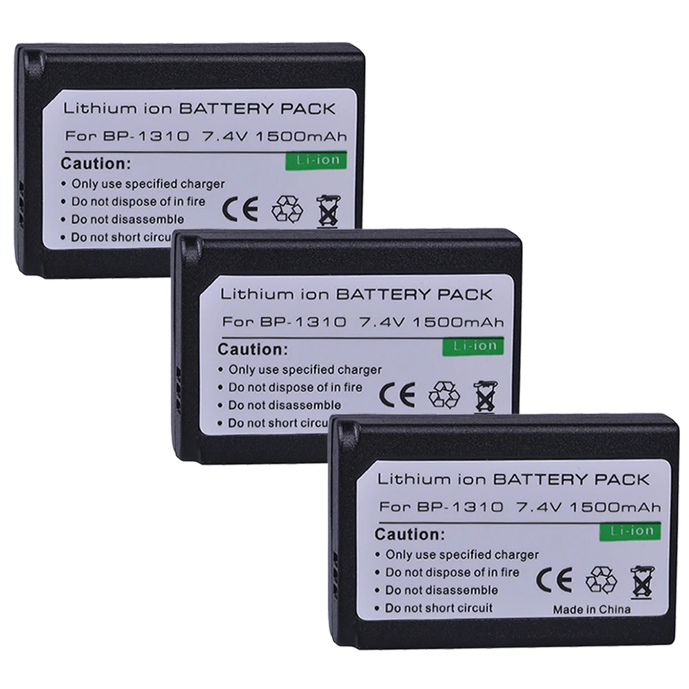 Batmax 1500 мАч BP 1310 BP1310 BP-1310 Аккумулятор akku+ ЖК-Зарядное устройство USB для камер samsung NX5 NX10 NX100 NX11 NX20 - Цвет: 3 battery