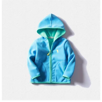 

2019 Fall WInter Warm Kids Jacket Double-faced fleece Children Tops Shirt Sweater Warm Zipper Boys Girls Sweat shirt Outfits